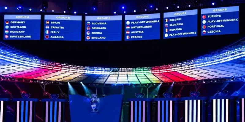 Lịch thi đấu vòng bảng Chung kết EURO 2024