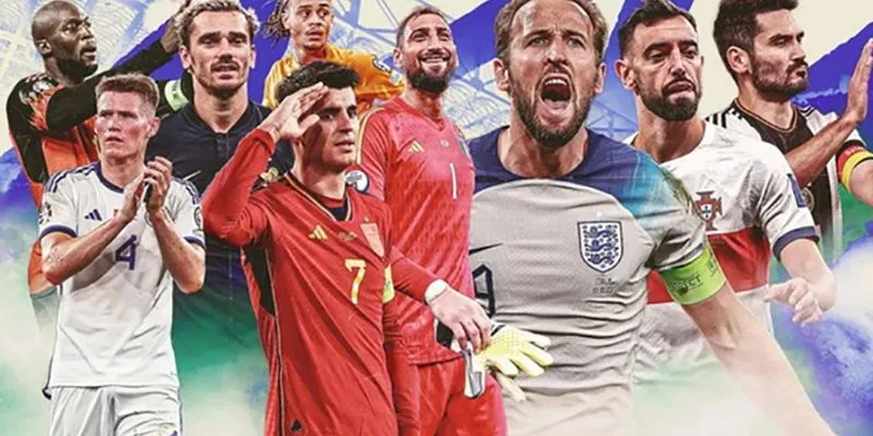 24 đội bóng tham gia VCK EURO 2024