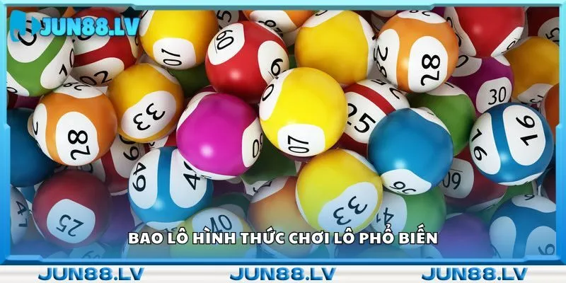 Bao lô hình thức chơi lô phổ biến 