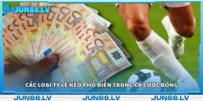 Các loại tỷ lệ kèo phổ biến trong cá cược bóng