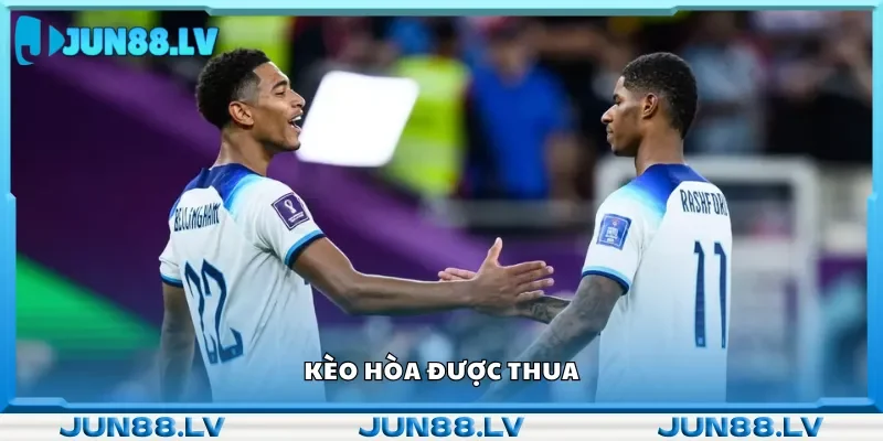 Kèo hòa được thua cho phép người chơi nhận lại tiền cược khi 2 đội hòa.